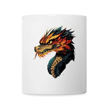 Dragon Mythical Creature Dragon Lover Fire Dragon - Mug - white - Front