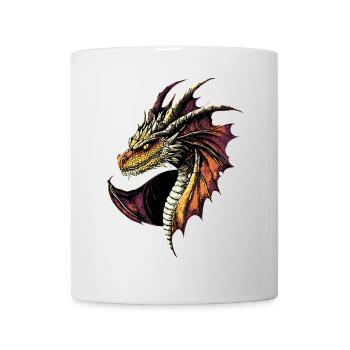 Dragon Mythical Creature Dragon Lover Fire Dragon - Mug - white - Front