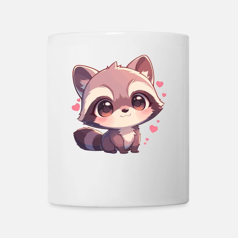 Raccoons Raccoon - Mug - white