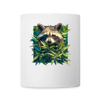 Ratons laveurs Raton laveur - Mug blanc - blanc - Devant