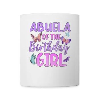 Abuela Of The Birthday Girl - Mug - white - Front