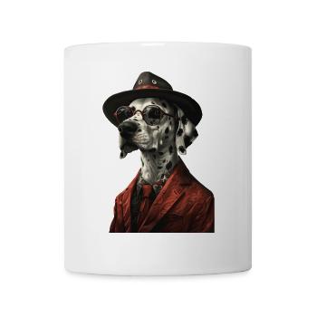 Dalmatiner - Tasse - Weiß - Vorne