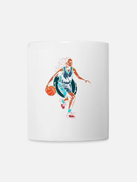 Basketballerin - Tasse - Weiß