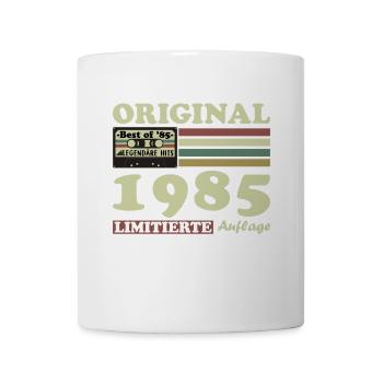 Original 1985 Vintage Geburtstagsgeschenk - Tasse - Weiß - Vorne