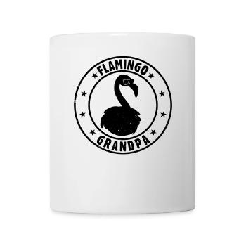 Flamingo Grandpa Flamingo Grandpa - Tasse - Weiß - Vorne