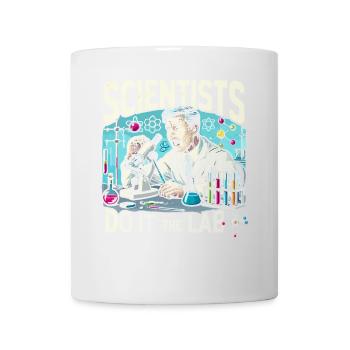 Wissenschaftler machen es im Labor - Tasse - Weiß - Vorne