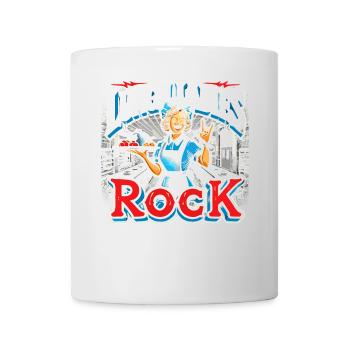 Mittagessen Ladies Rock - Tasse - Weiß - Vorne