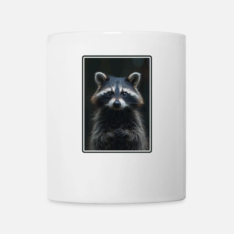 Waschbären Waschbär - Tasse - Weiß