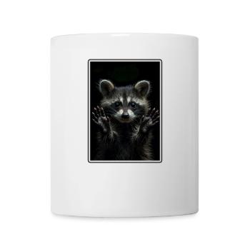 Ratons laveurs Raton laveur - Mug blanc - blanc - Devant