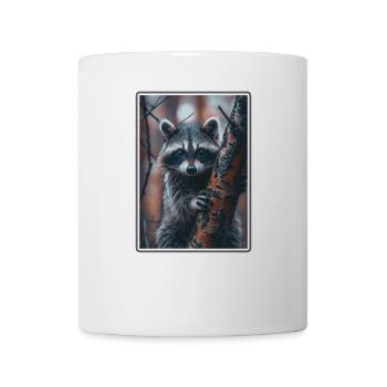 Ratons laveurs Raton laveur - Mug blanc - blanc - Devant