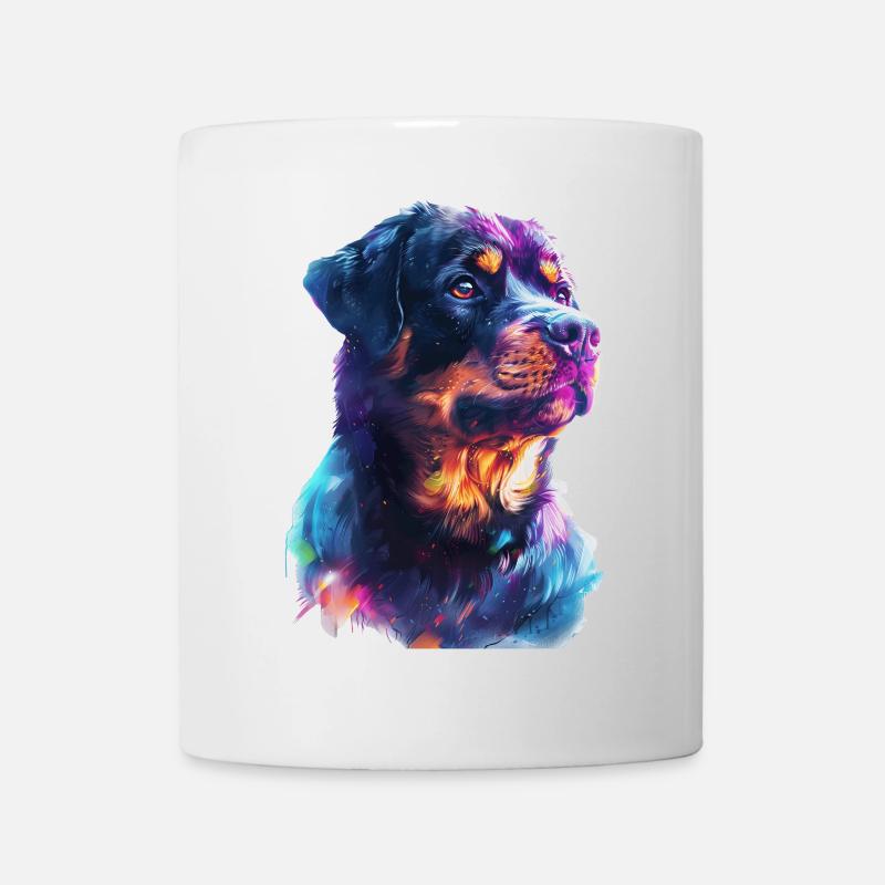 Rottweiler - Tasse - Weiß
