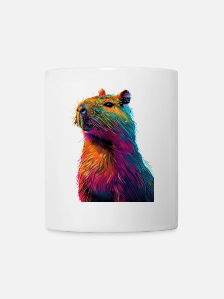 Wasserschwein - Tasse - Weiß