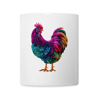Huhn - Tasse - Weiß - Vorne