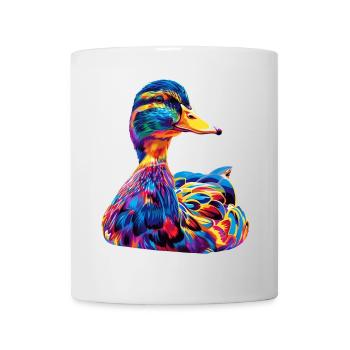 Ente - Tasse - Weiß - Vorne