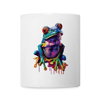 Frosch - Tasse - Weiß - Vorne