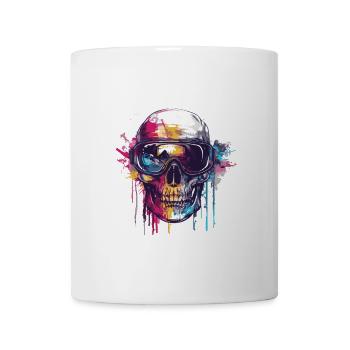 Ski Skull Lunettes de ski Skull - Mug blanc - blanc - Devant
