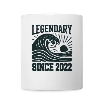 Légendaire depuis 2022 Birthday Wave - Mug blanc - blanc - Devant