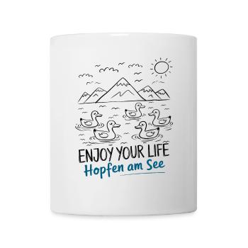 Hopfen am See Mountains Holiday Hiking - Mug - white - Front
