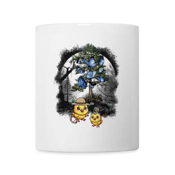 Küken Kinder Wilder Westen Western spielen Kinder - Tasse - Weiß - Vorne