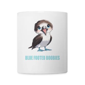 Blue-footed booby - Mug - white - Front
