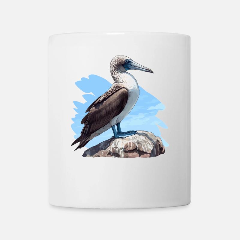 Blaufußtölpel - Tasse - Weiß