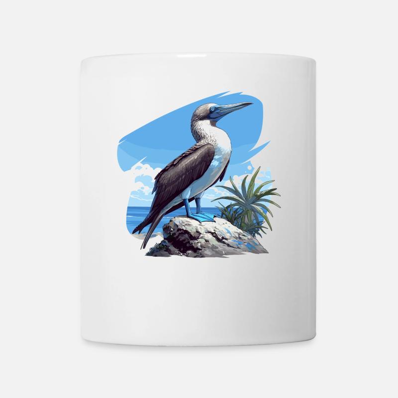 Blaufußtölpel - Tasse - Weiß