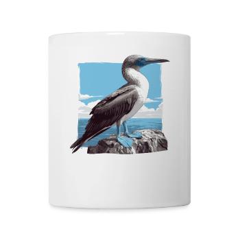 Blue-footed booby - Mug - white - Front