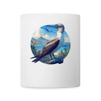 Blue-footed booby - Mug - white - Front