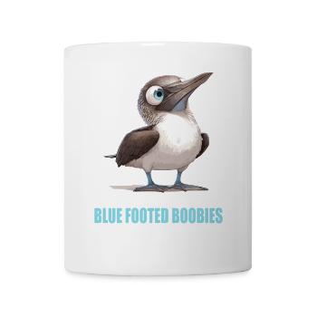 Blue-footed booby - Mug - white - Front