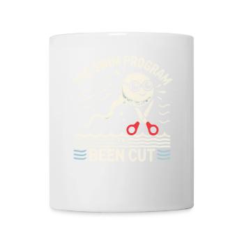 Das Schwimmprogramm wurde gekürzt - Tasse - Weiß - Vorne