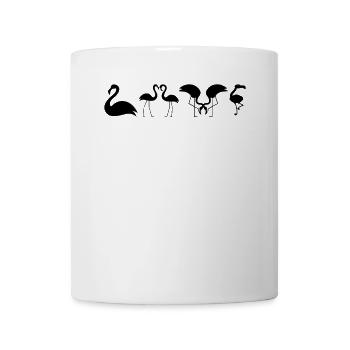 Pink Flamingo LOVE Flamingo Lover - Mug - white - Front