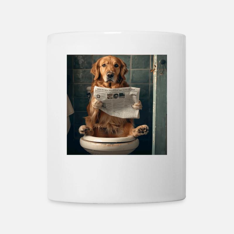 Golden Retriever - Tasse - Weiß