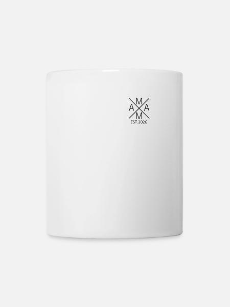 Mama 2026 werdende Mutter 2026 stolze Mama 2026 - Tasse - Weiß