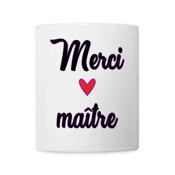 MEISTER. MEISTER. VIELEN DANK. DANKE, MEISTER. MEISTER - Tasse - Weiß - Vorne