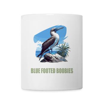 Blue-footed booby - Mug - white - Front