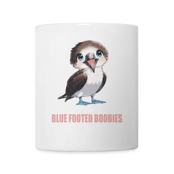 Blue-footed booby - Mug - white - Front