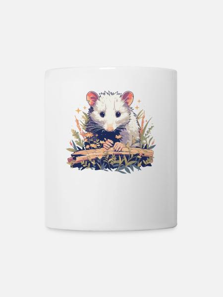 Opossum Opossums - Tasse - Weiß