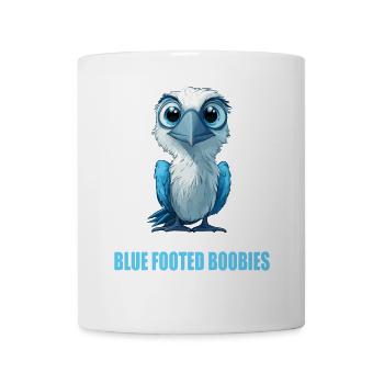 Blue-footed booby - Mug - white - Front