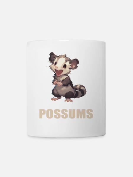 Opossum Opossums - Tasse - Weiß
