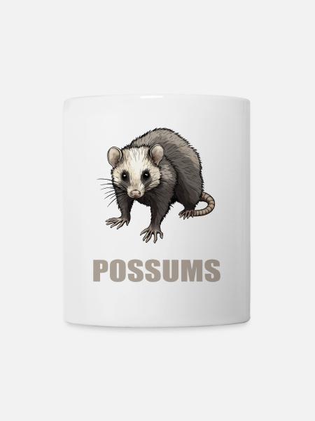 Opossum Opossums - Tasse - Weiß