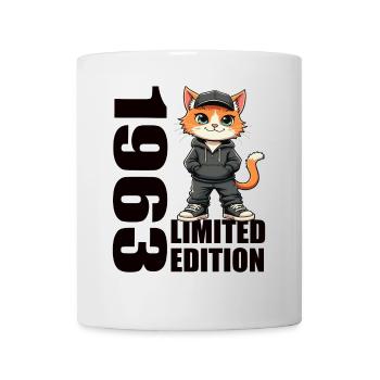 Limited Edition 1963 Geburtstag 1963 Geboren - Tasse - Weiß - Vorne