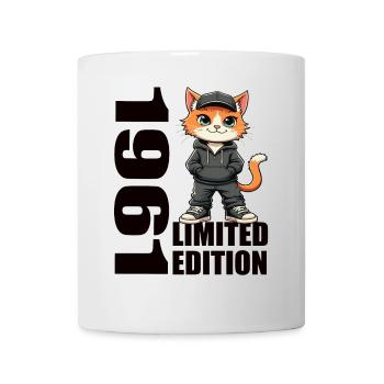 Edition Limitée 1961 Anniversaire Né 1961 - Mug blanc - blanc - Devant
