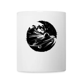 Skateboarding Sketch - Mug - white - Front
