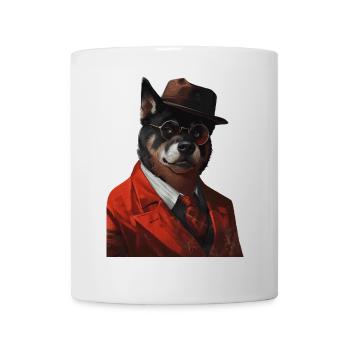 Akita - Tasse - Weiß - Vorne