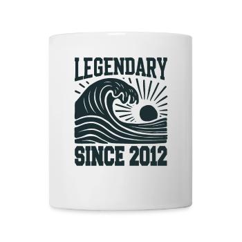 Legendary Since 2012 Birthday Wave - Mug - white - Front