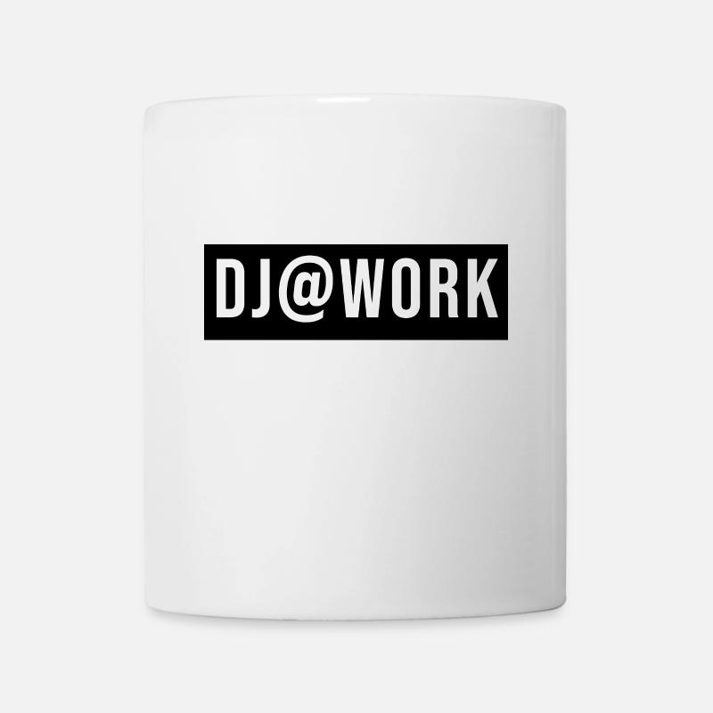 DJ At Work - Mug - white
