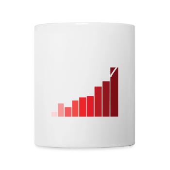 Schöne Geschichte, zeig mir jetzt den Witz des Datenanalysten - Tasse - Weiß - Vorne