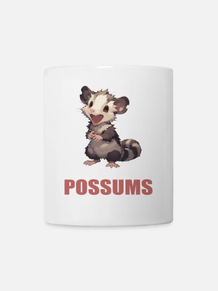 Opossum Opossums - Tasse - Weiß