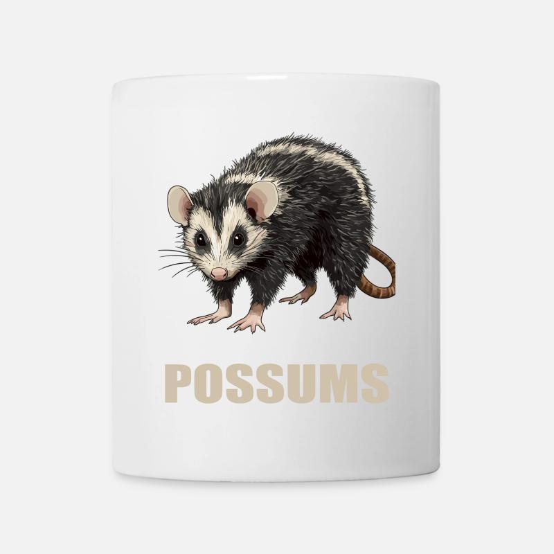 Opossum Opossums - Tasse - Weiß
