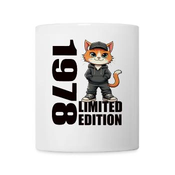 Limited Edition 1978 Geburtstag 1978 Geboren - Tasse - Weiß - Vorne